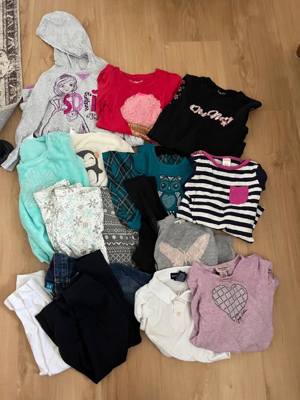 Toddler size 4T-16 articles of clothing for fall and winter
